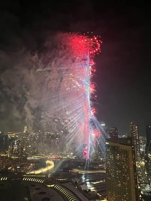 Burj Khalifa & Fountain View In Downtown - Opposite To Dubai Mall - Super High Floor - Big Balcony Setup United Arab Emirates